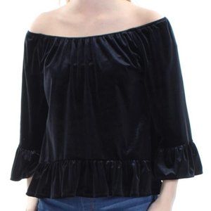 🍒Santuary Clothing Back Velvet Boho Top